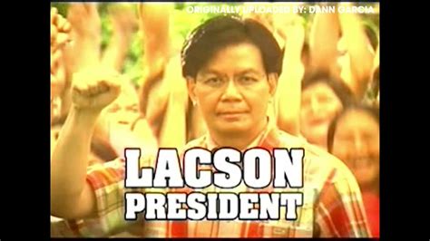 lacson for president.